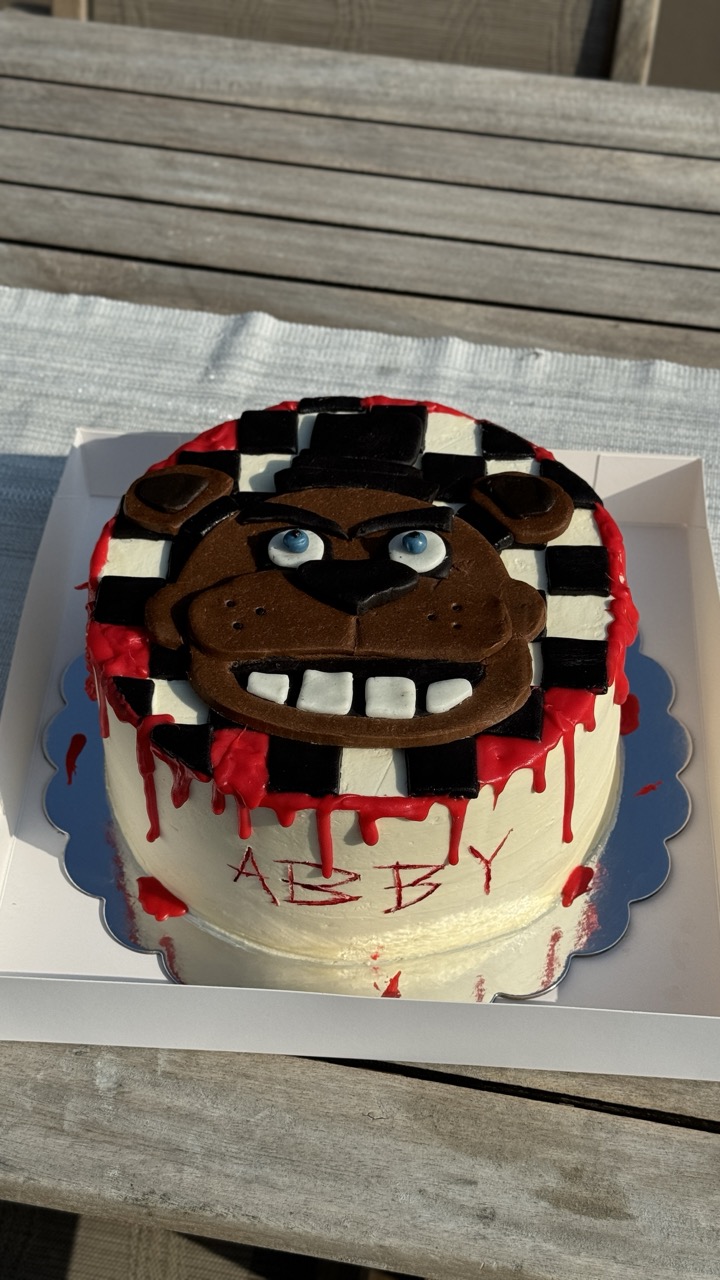 Five Nights At Freddys Theme Cake