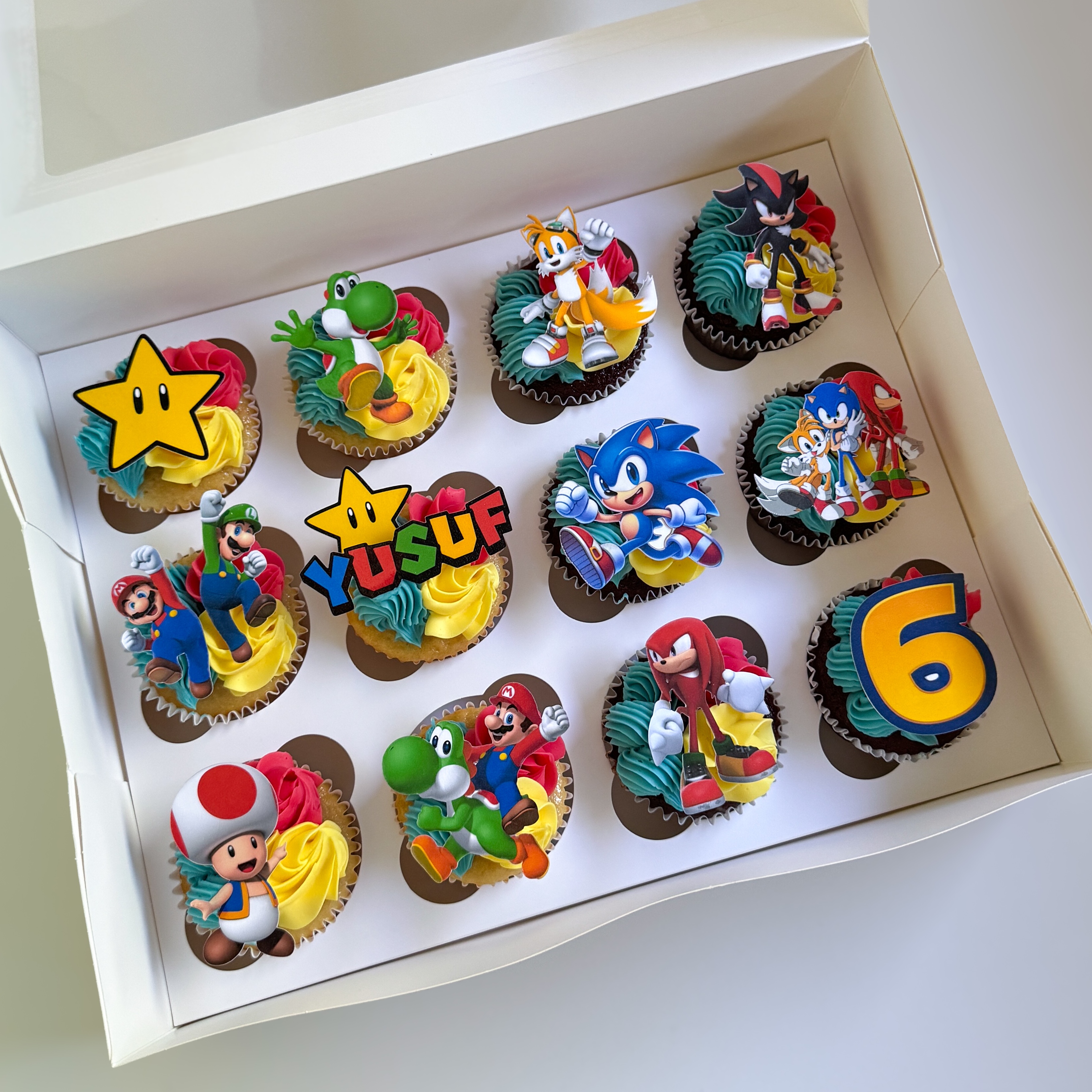 Supper Mario Cupcakes — Shannon's Cake Shop